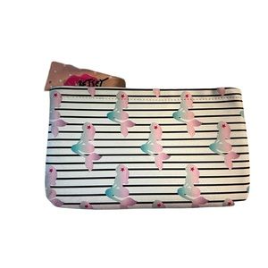 Betsey Johnson mermaid clutch wristlet